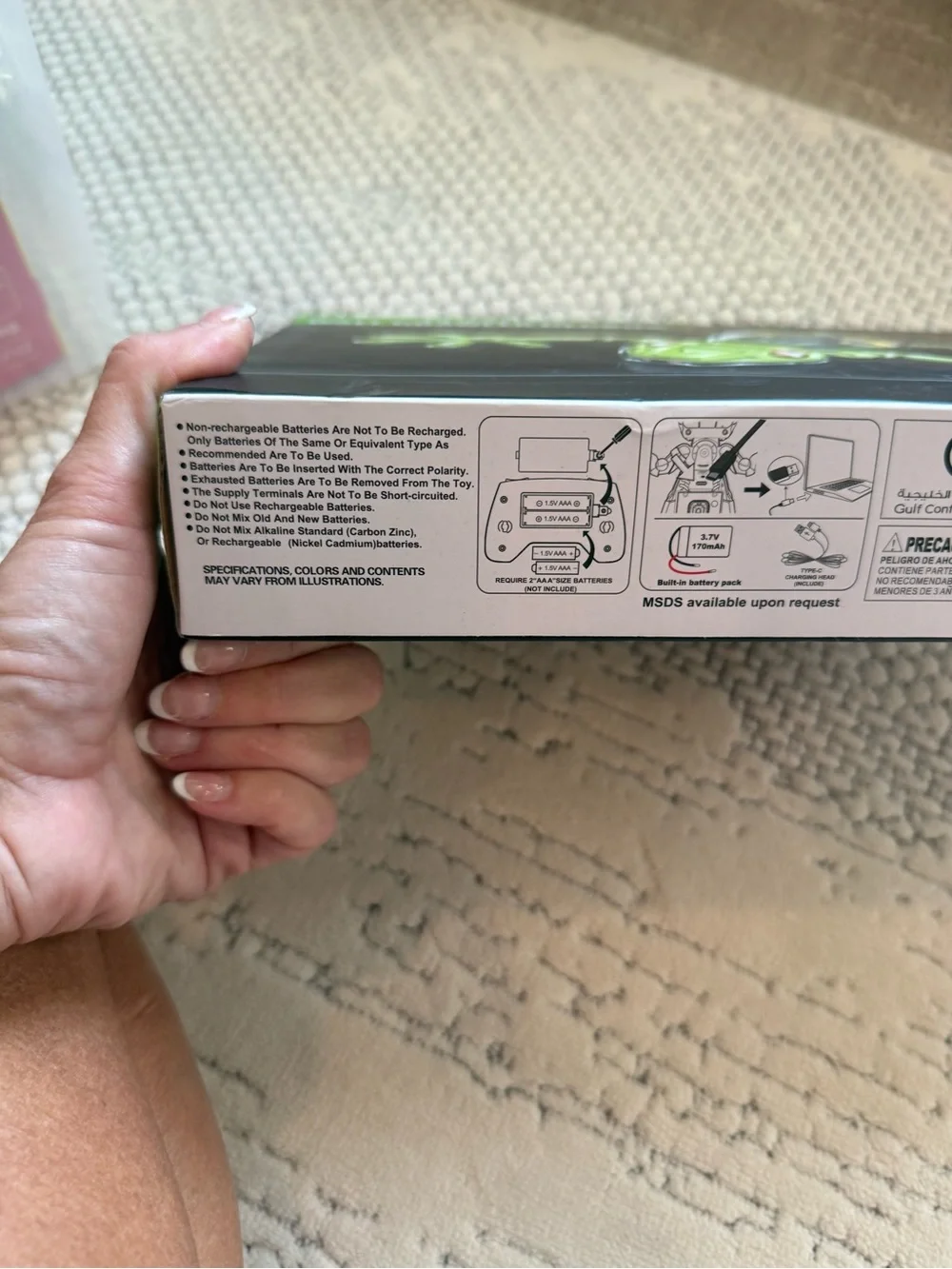 Remote Control Robotic Lizard - Green